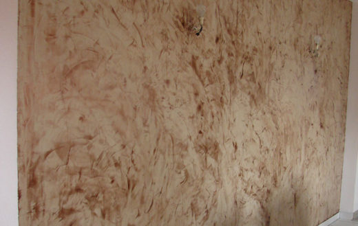 Illustration Peinture décorative à la chaux